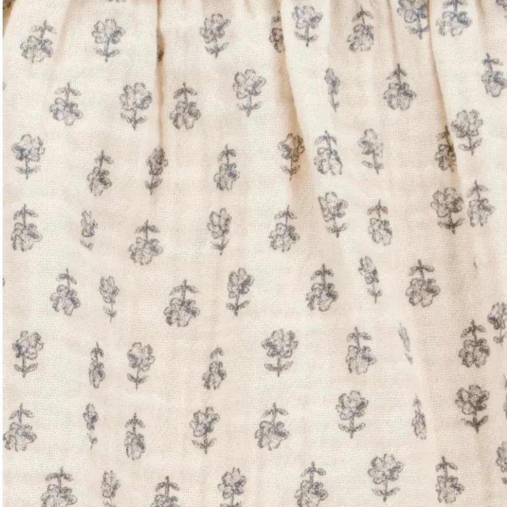 Carter’s Adorable Cream and Grey Floral Print Set 2 Piece